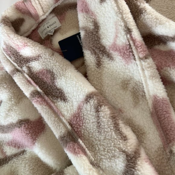 LUCKY BRAND Women's Fleece Wrap Jacket NWT Size M - Picture 2 of 7